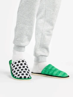 Pantoufles Terrain De Football -Le Bar à Chaussettes D U F HS 02 C T 1849 11