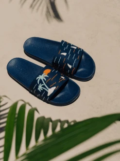 Claquettes Île Tropicale -Le Bar à Chaussettes D U F SD C PVC 2092 06