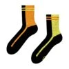 Chaussettes Sport Coolmax® Courtes Rayures Orange Et Vert 10 Chaussettes Sport Coolmax® Courtes Rayures Orange Et Vert -Le Bar à Chaussettes D U SC ACS C C 2238 1VFB