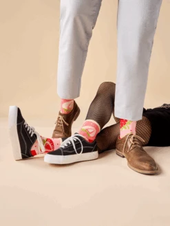 Chaussettes Courtes Fraises Sucrées -Le Bar à Chaussettes D U SC CS C C 1698 03