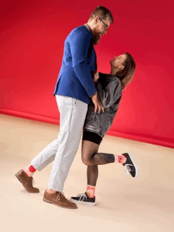 Chaussettes Courtes Fraises Sucrées -Le Bar à Chaussettes D U SC CS C C 1698 05