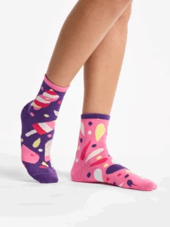 Chaussettes Courtes Sucettes Glacées -Le Bar à Chaussettes D U SC CS C C 2096 3