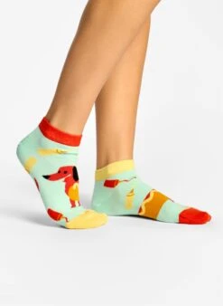 Socquettes Teckel Hotdog -Le Bar à Chaussettes D U SC LS 02 C C OKT 2302 VFB 3