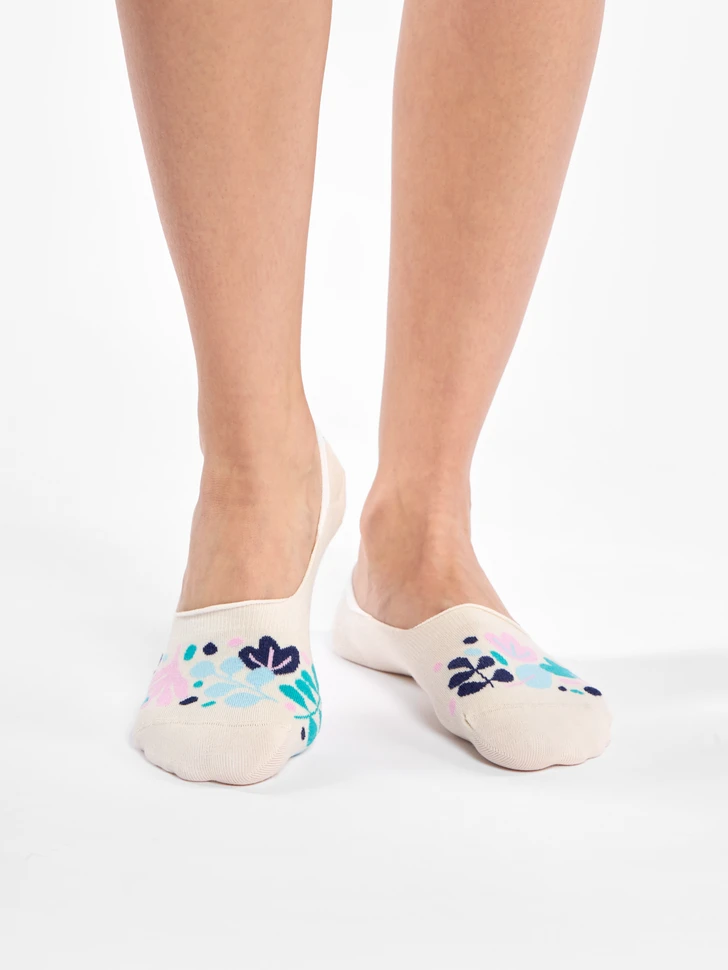 Protège-pieds Feuilles Turquoise 2 Protège-pieds Feuilles Turquoise – Image 2