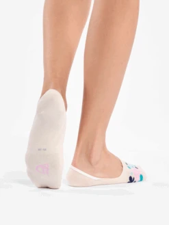 Protège-pieds Feuilles Turquoise 5 Protège-pieds Feuilles Turquoise -Le Bar à Chaussettes D U SC NSS C C 2097 3