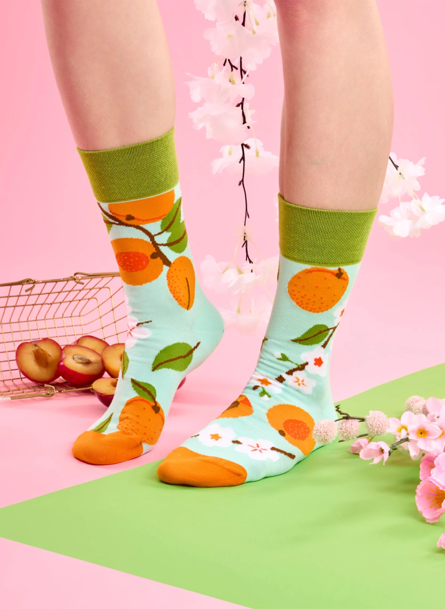 Chaussettes Abricots 5 Chaussettes Abricots – Image 5
