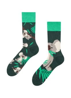Chaussettes Koala & Feuilles