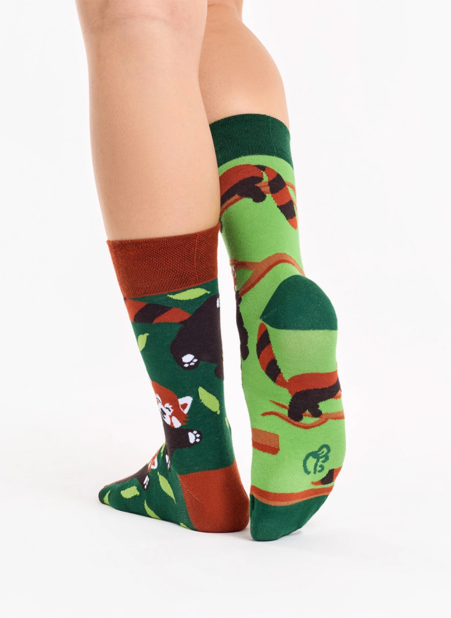Chaussettes Panda Roux 3 Chaussettes Panda Roux – Image 3