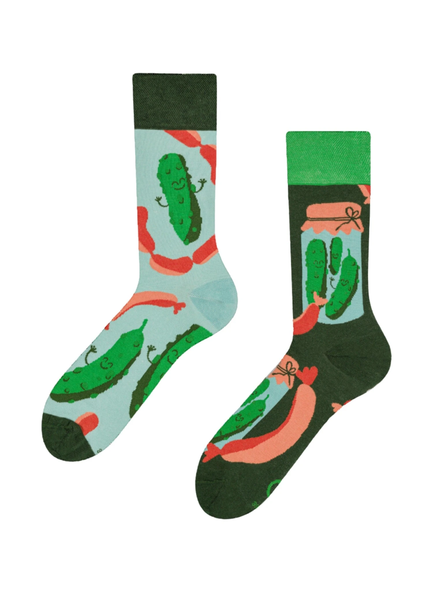 Chaussettes Cornichons 1 Chaussettes Cornichons
