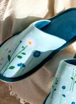 Pantoufles Fleurs Des Prés -Le Bar à Chaussettes D W F HS 02 C T 1449 VFB 5