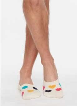 Protège-pieds Cœurs Colorés -Le Bar à Chaussettes DNS191 2