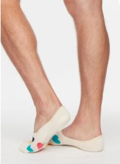 Protège-pieds Cœurs Colorés -Le Bar à Chaussettes DNS191 3