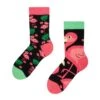 Chaussettes Enfants Flamants Roses 9 Chaussettes Enfants Flamants Roses -Le Bar à Chaussettes GMKS009