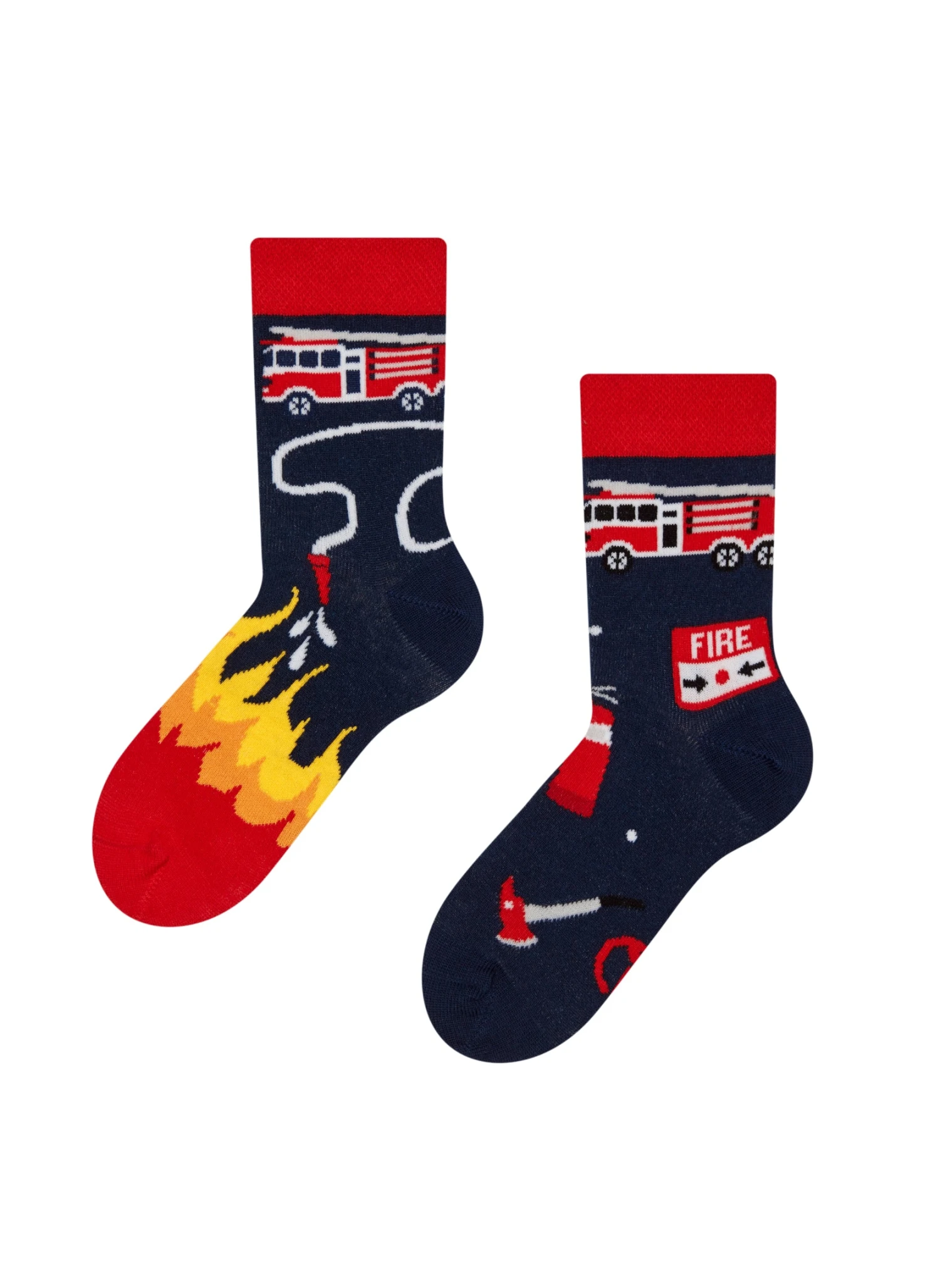 Chaussettes Enfants Sapeur-pompier 1 Chaussettes Enfants Sapeur-pompier