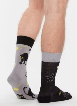 Chaussettes Les Yeux De Chat -Le Bar à Chaussettes GMRS004 3