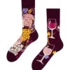 Chaussettes Vin Rouge Et Raisins -Le Bar à Chaussettes GMRS055 VFB 1