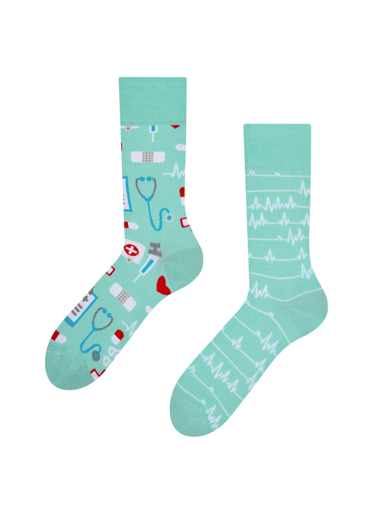Chaussettes Médecine Et ECG 1 Chaussettes Médecine Et ECG