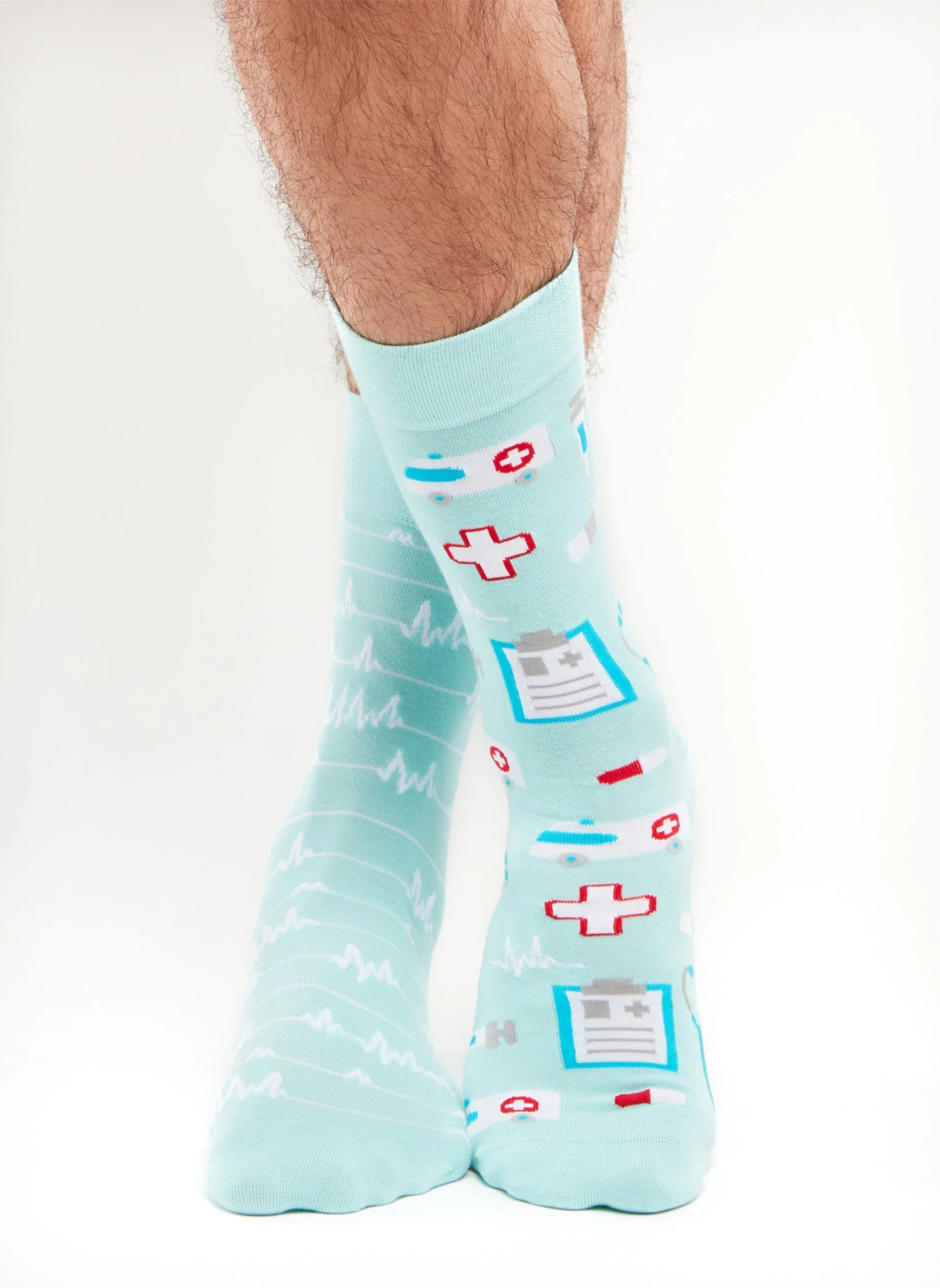 Chaussettes Médecine Et ECG 2 Chaussettes Médecine Et ECG – Image 2