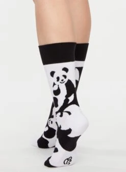 Chaussettes Pandas Noirs Et Blancs -Le Bar à Chaussettes GMRS1310 3