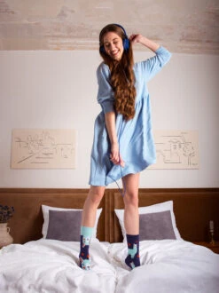 Chaussettes Lama & Cœurs -Le Bar à Chaussettes GMRS1318 2