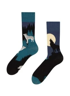 Chaussettes Loup à La Lune