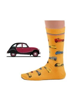 Chaussettes 2CV Citroën -Le Bar à Chaussettes HT 2CV Socks 3