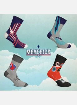 Coffret Chaussettes Maverick De Top Gun -Le Bar à Chaussettes HT Maverick Pack Review 0FG