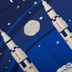 Chaussettes Lanceur Saturn V De La NASA -Le Bar à Chaussettes HT NASA Saturn Socks 4