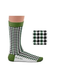 Coffret Chaussettes Tissus Porsche “Pepita” -Le Bar à Chaussettes HT Pepita Pack VFB 4