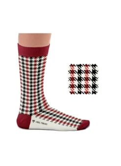 Coffret Chaussettes Tissus Porsche “Pepita” -Le Bar à Chaussettes HT Pepita Pack VFB 5