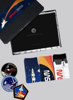 Coffret Chaussettes Expéditions Spatiales De La NASA
