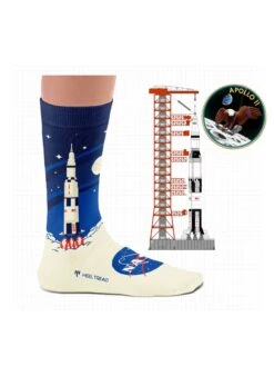Coffret Chaussettes Expéditions Spatiales De La NASA -Le Bar à Chaussettes HT Space Expedition Pack VFB 5