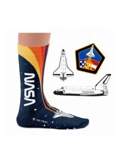 Coffret Chaussettes Expéditions Spatiales De La NASA -Le Bar à Chaussettes HT Space Expedition Pack VFB 7