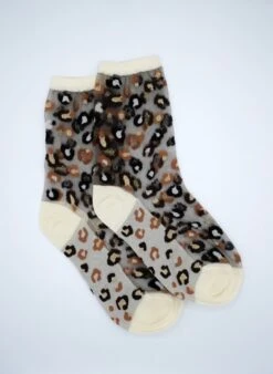 Chaussettes à Paillettes Léopard Horseshoe Bend Crème -Le Bar à Chaussettes HoreseshoeBendCreme VFB 5