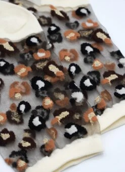 Chaussettes à Paillettes Léopard Horseshoe Bend Crème -Le Bar à Chaussettes HoreseshoeBendCreme VFB 6