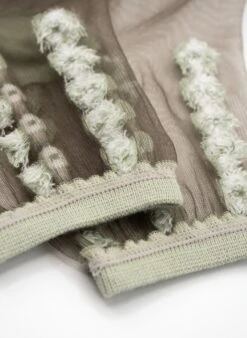 Chaussettes Transparentes London Eye Sauge -Le Bar à Chaussettes LondonEyeSauge VFB 3