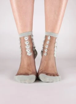 Chaussettes Transparentes London Eye Sauge -Le Bar à Chaussettes LondonEyeSauge VFB 4