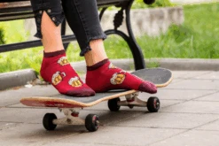 Socquettes Chopes De Bière Rouges -Le Bar à Chaussettes PH02 018 3