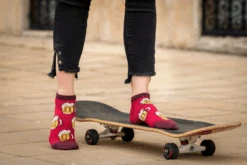 Socquettes Chopes De Bière Rouges -Le Bar à Chaussettes PH02 018 5