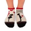 Socquettes Amoureux Dépareillées -Le Bar à Chaussettes PH02 029 VFB 1