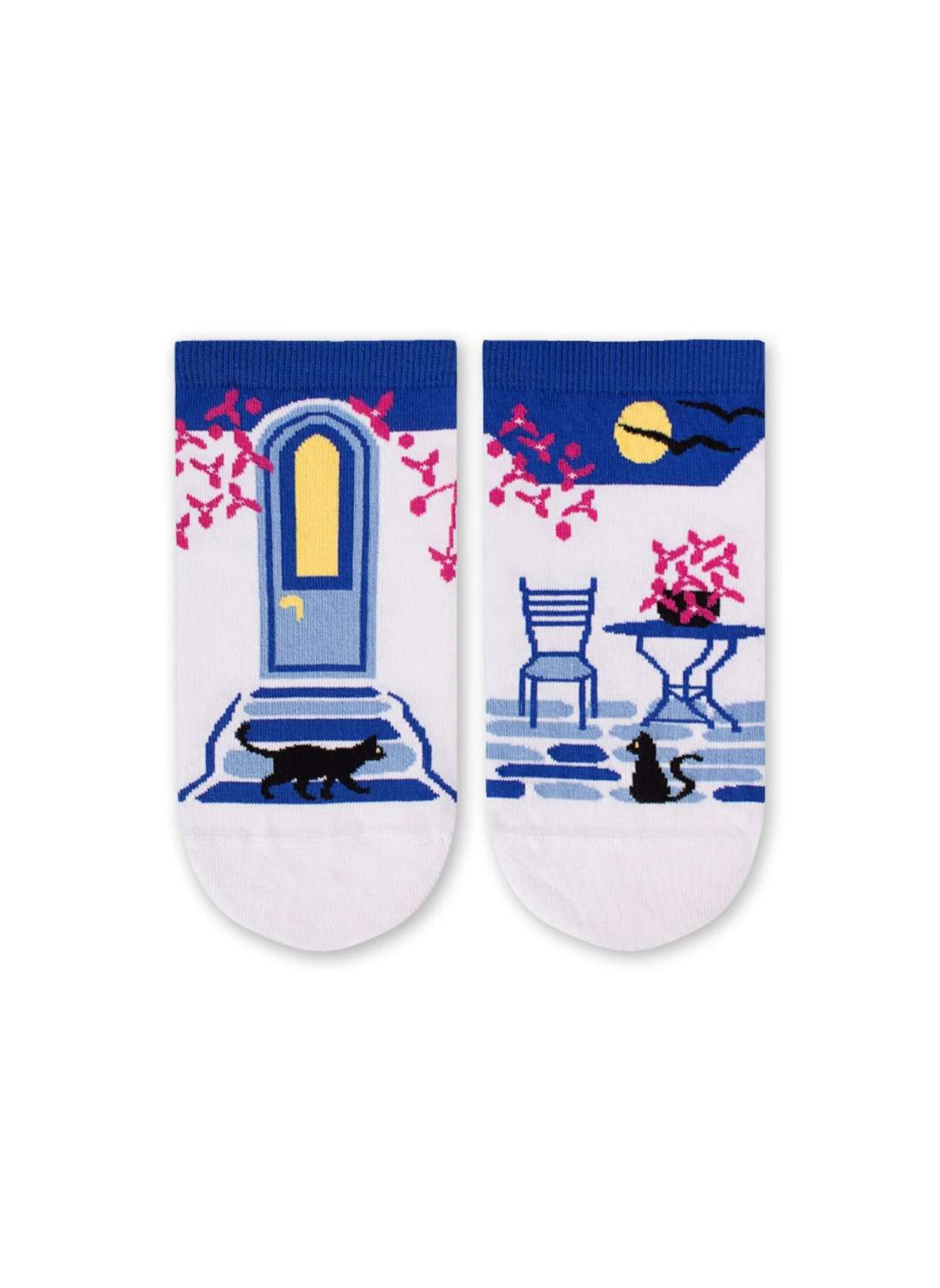 Socquettes Arty Soirée Grecque 3 Socquettes Arty Soirée Grecque – Image 3