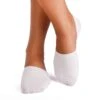 Protège-Pieds En Coton Bio Unis Blancs