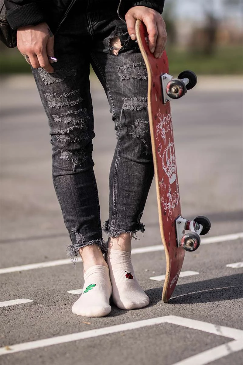 Socquettes Active Day Écrues Trèfle & Coccinelle 8 Socquettes Active Day Écrues Trèfle & Coccinelle – Image 8