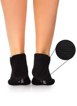 Socquettes Active Day Noires Ange & Démon -Le Bar à Chaussettes PH08 908 VFB 3