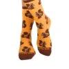 Chaussettes Coton Oranges Écureuils -Le Bar à Chaussettes PH12 006 VBF