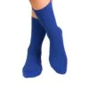Chaussettes Sans Élastique Coton Bio Bleues