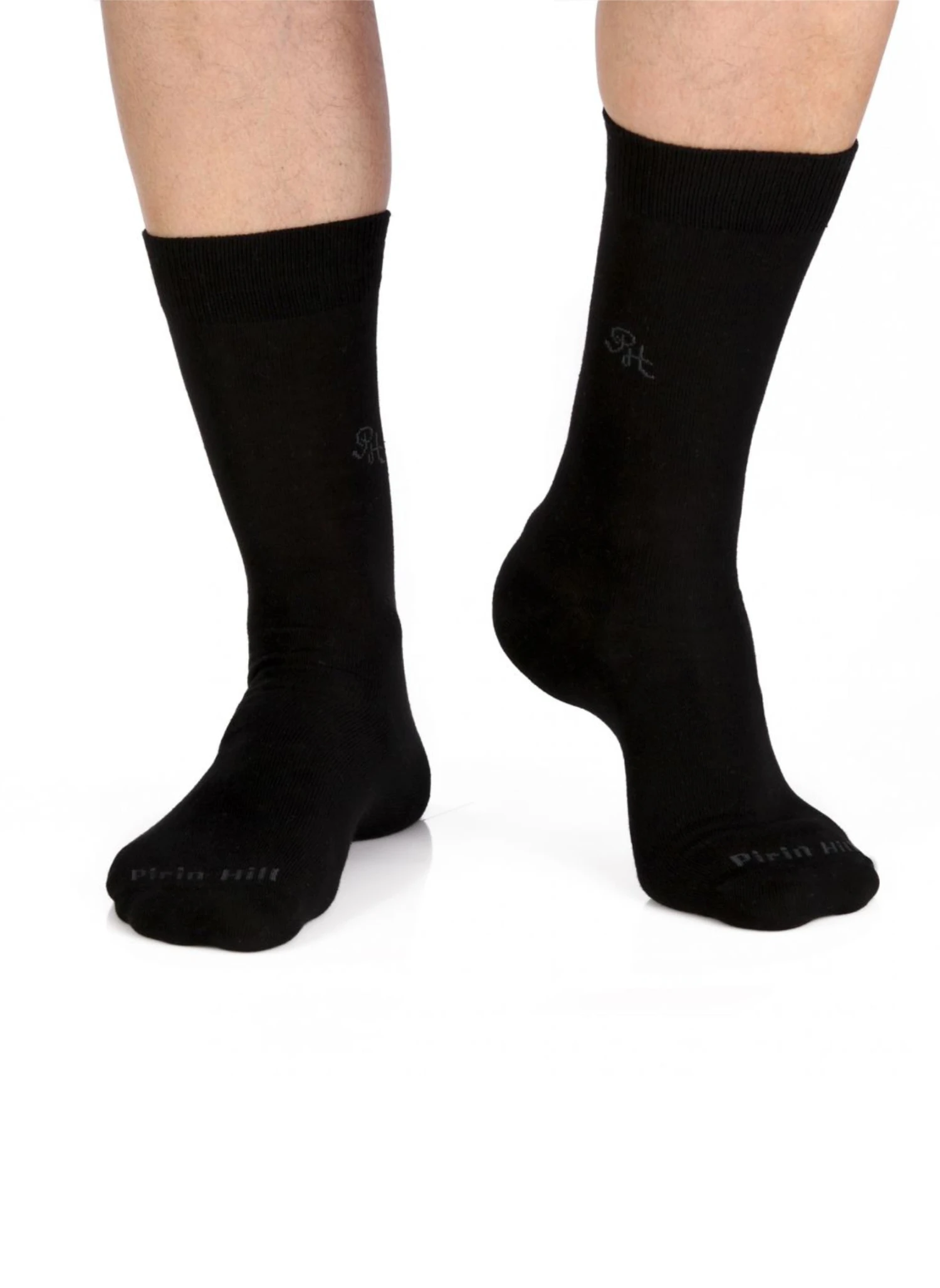 Chaussettes 98% Coton Noires 1 Chaussettes 98% Coton Noires