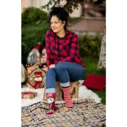 Chaussettes Arty Noël Farfouille Le Lutin -Le Bar à Chaussettes PH14 039 4