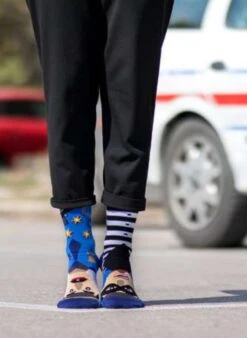 Chaussettes Arty Professions - Policier -Le Bar à Chaussettes PH14 042vbf3