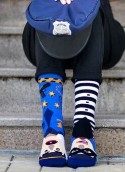 Chaussettes Arty Professions - Policier -Le Bar à Chaussettes PH14 042vbf5